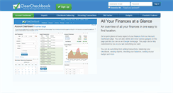 Desktop Screenshot of clearcheckbook.com